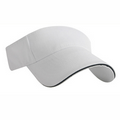 Light Weight Brushed Cotton Twill Sandwich visor